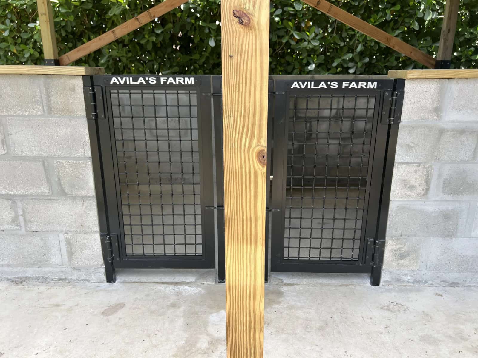 Gates project by P & D Custom Fence