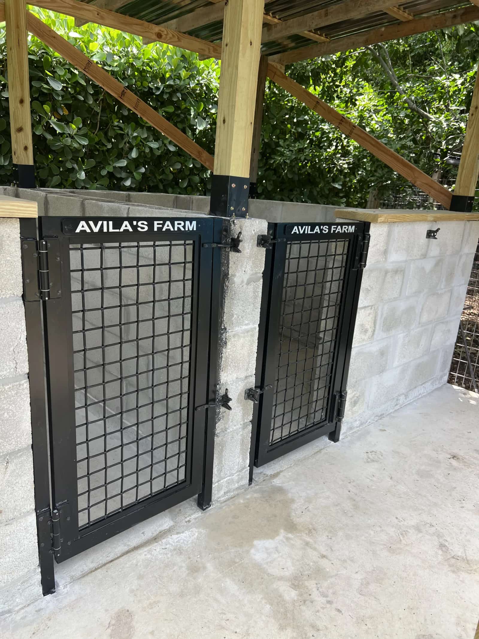 Gates project by P & D Custom Fence