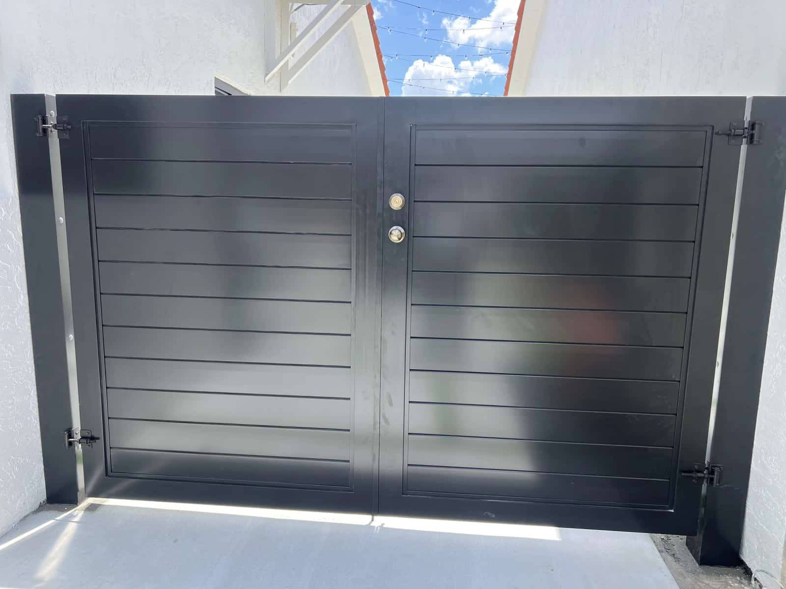 Gates project by P & D Custom Fence