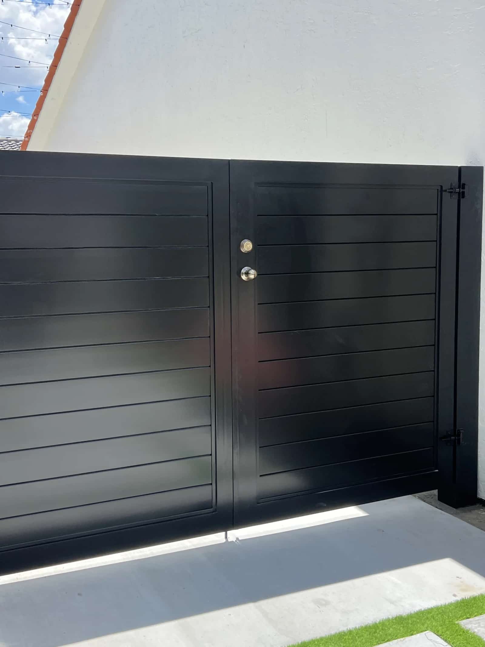 Gates project by P & D Custom Fence
