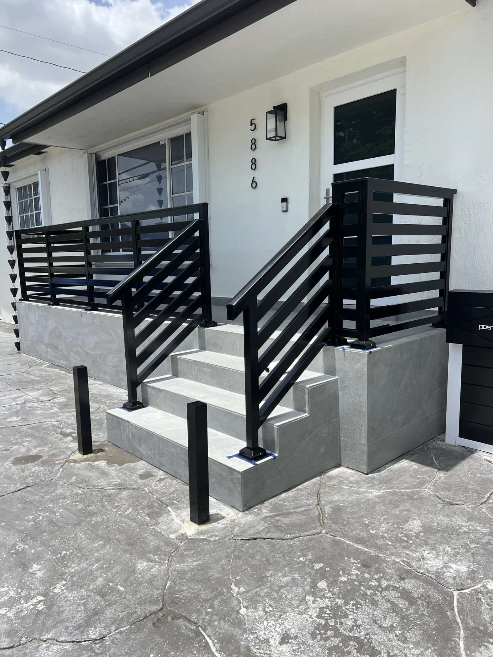 Railings project by P & D Custom Fence