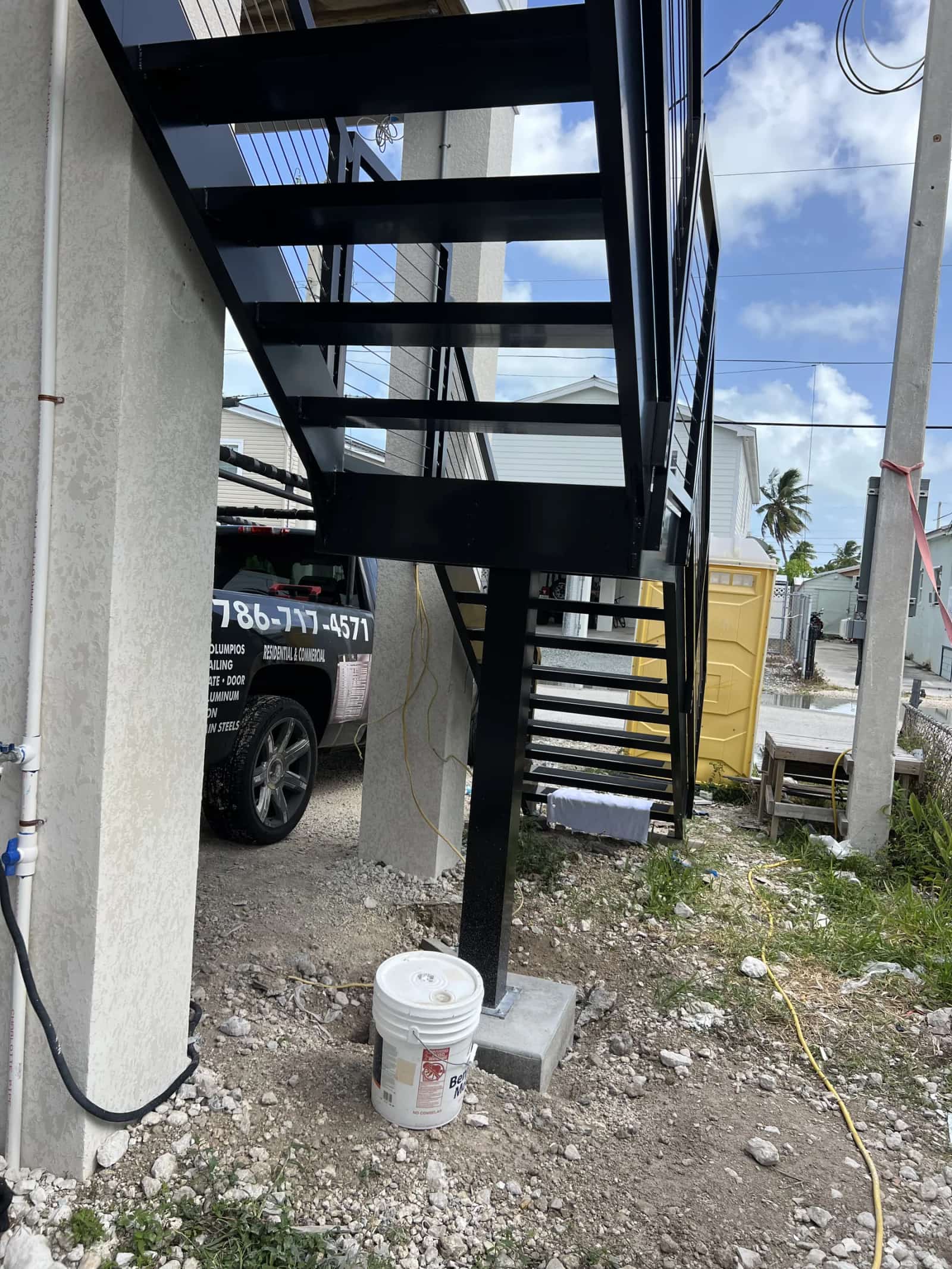 Railings project by P & D Custom Fence