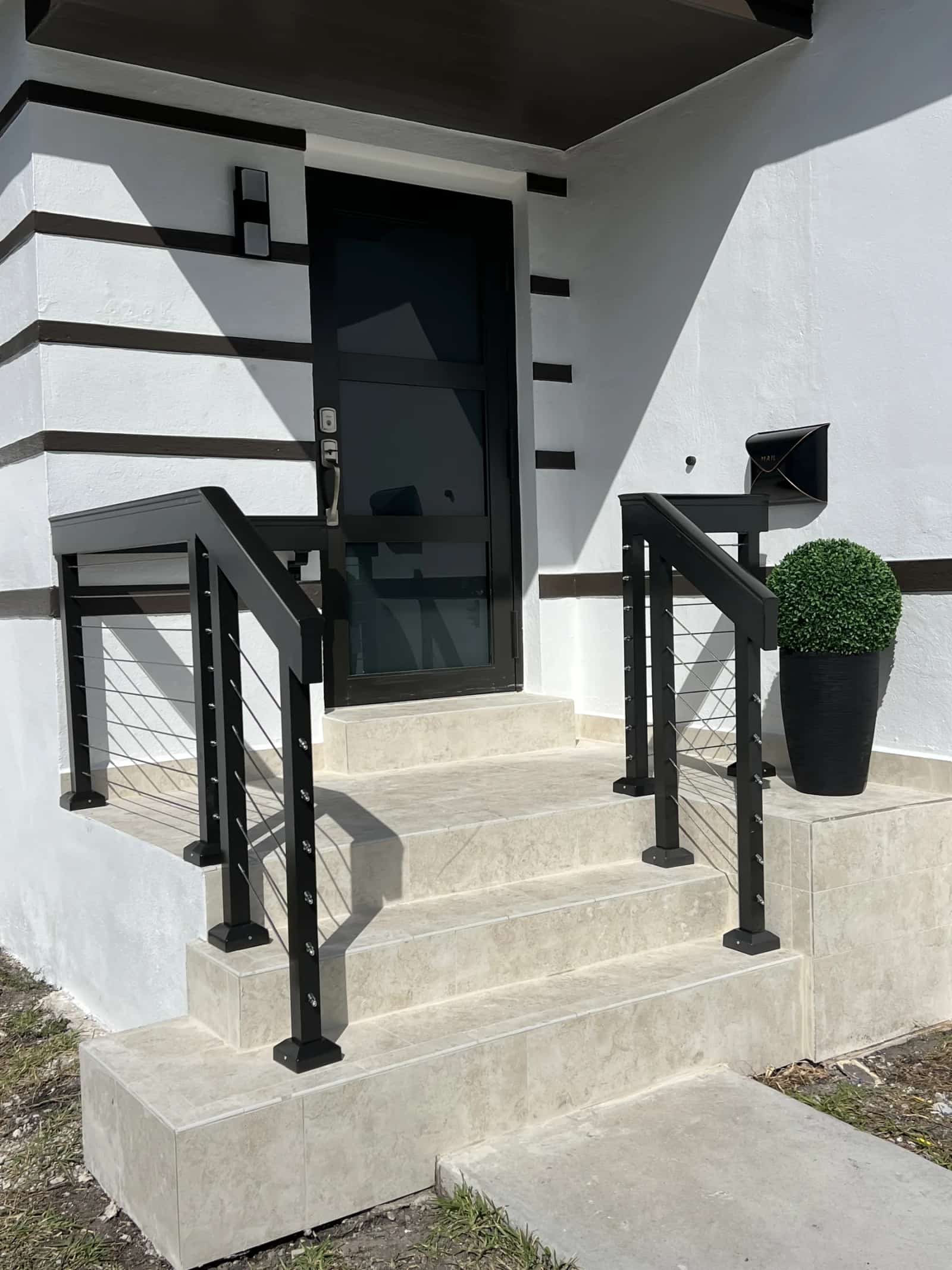 Railings project by P & D Custom Fence