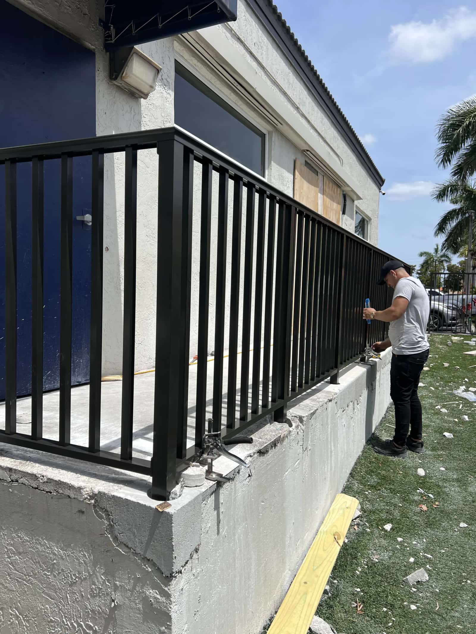 Railings project by P & D Custom Fence